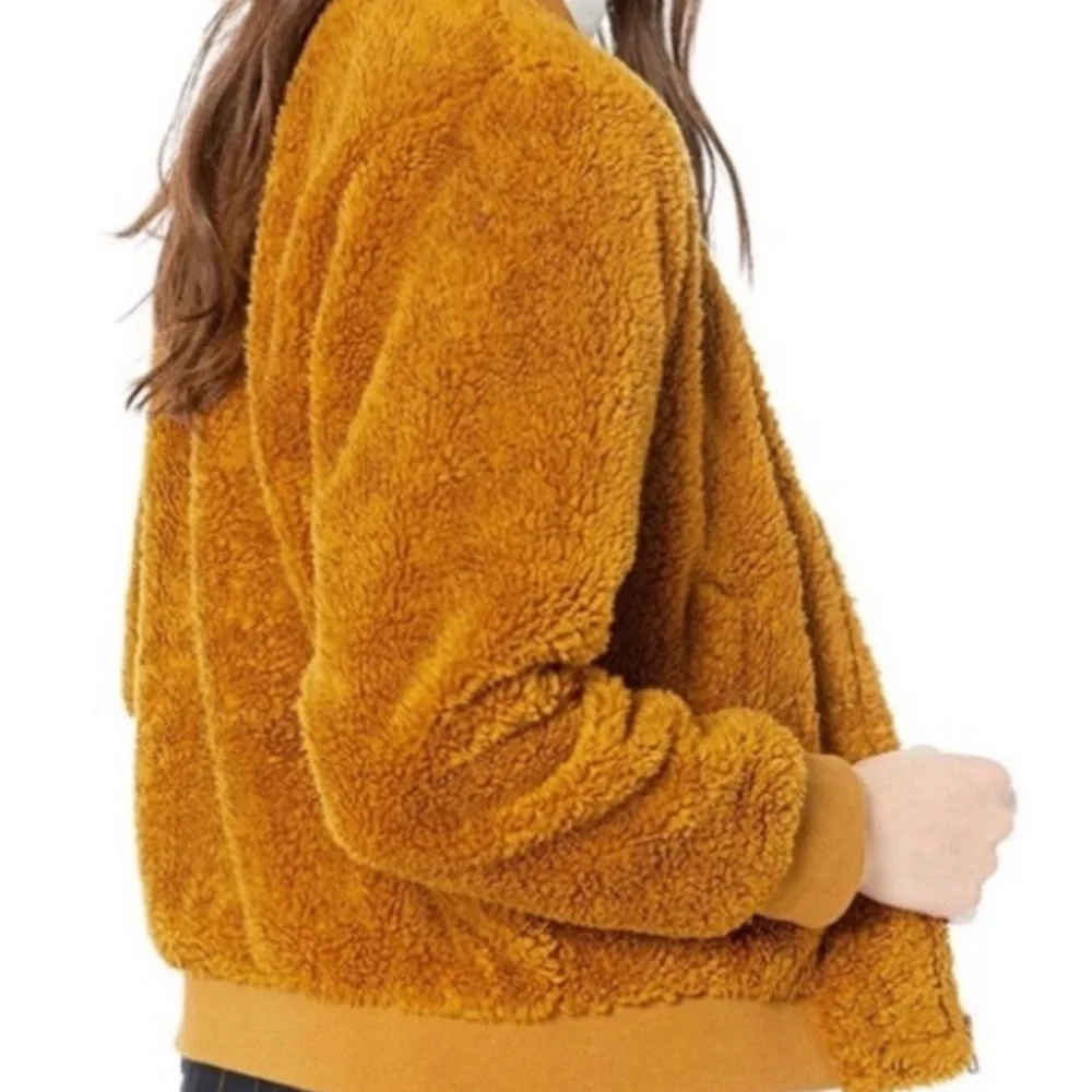 J. Crew Mercantile Sherpa Bomber Jacket - Picture 2 of 5